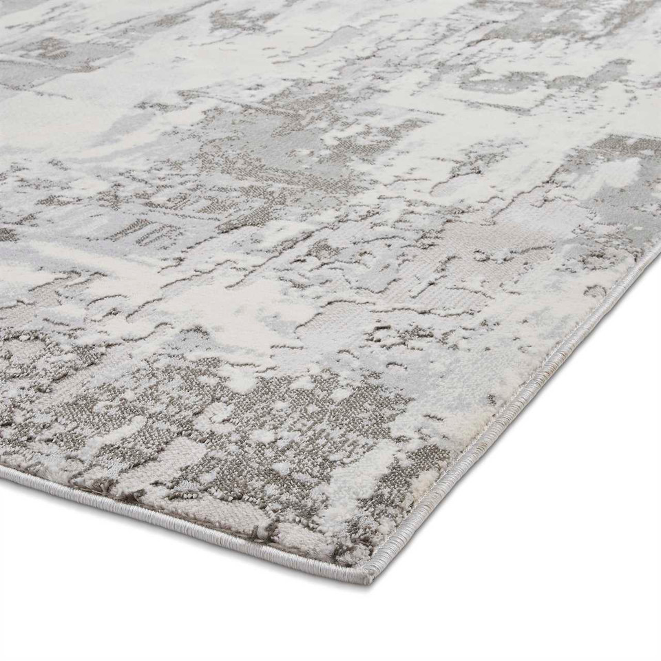 Apollo GR579 Grey Ivory Marble Rug
