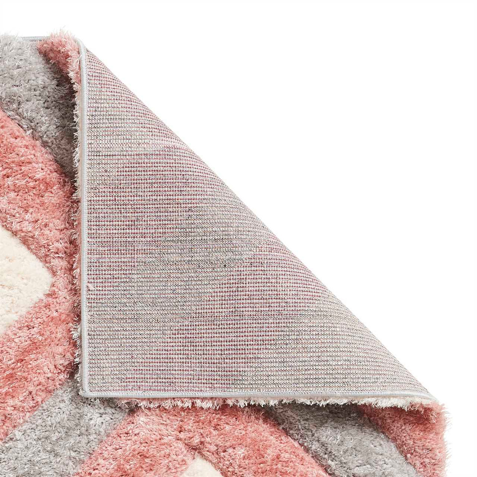 Olympia GR224 Silky Grey Pink Rug