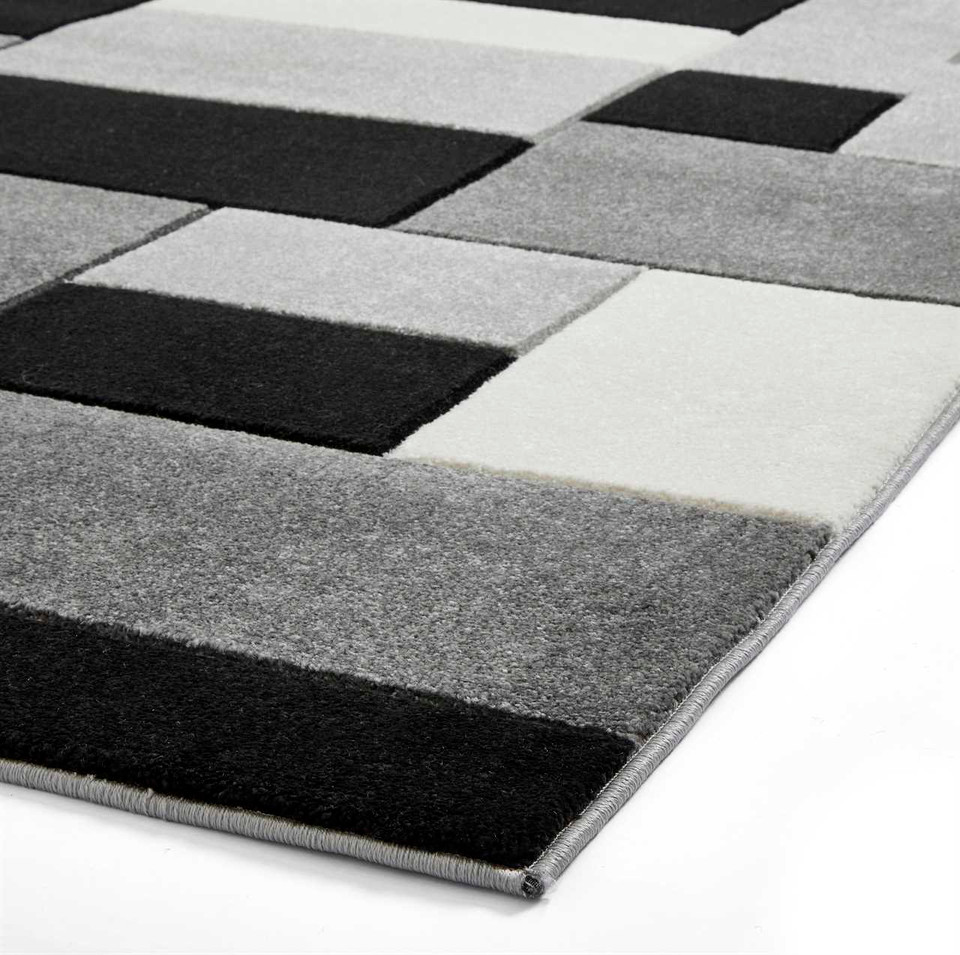 Matrix MT61 Grey Black Rug