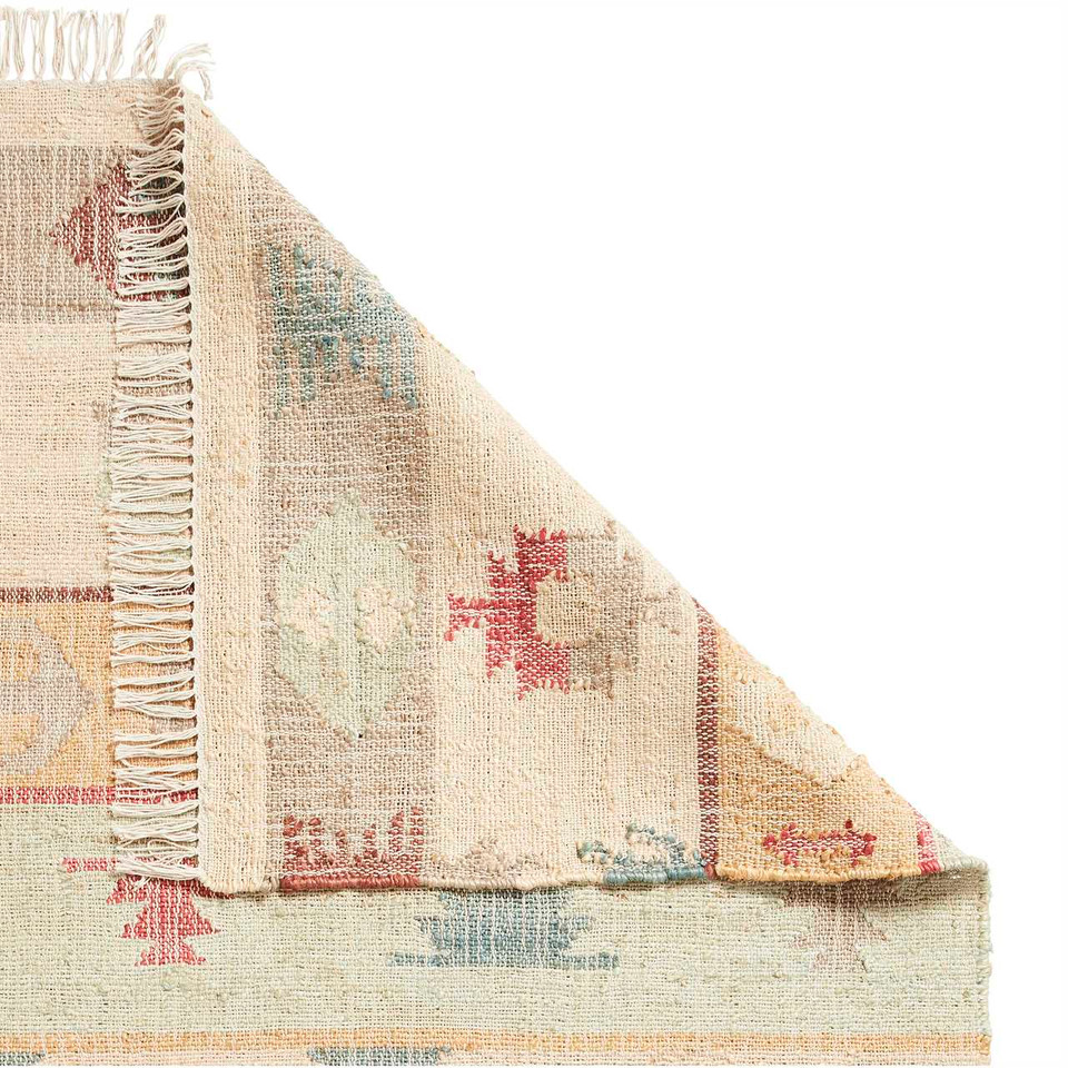 Bazaar 17457 MultiColour Jute Rug