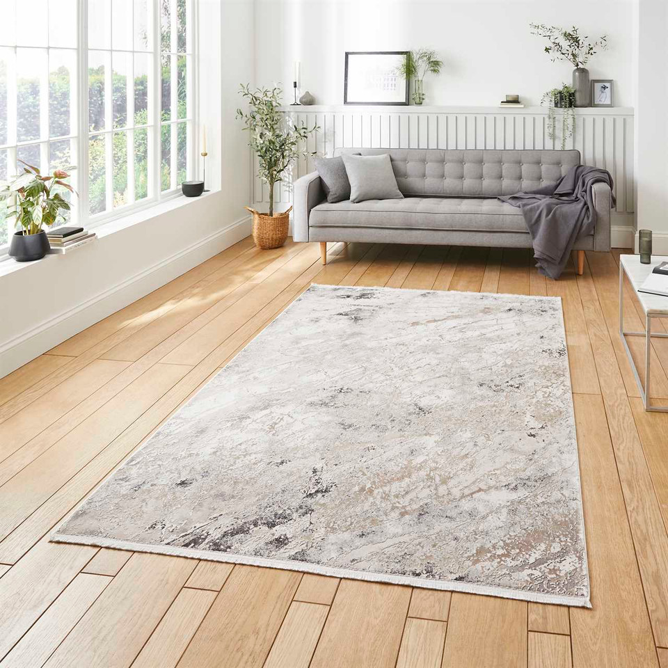 Bellagio 3006 Beige Marble Rug