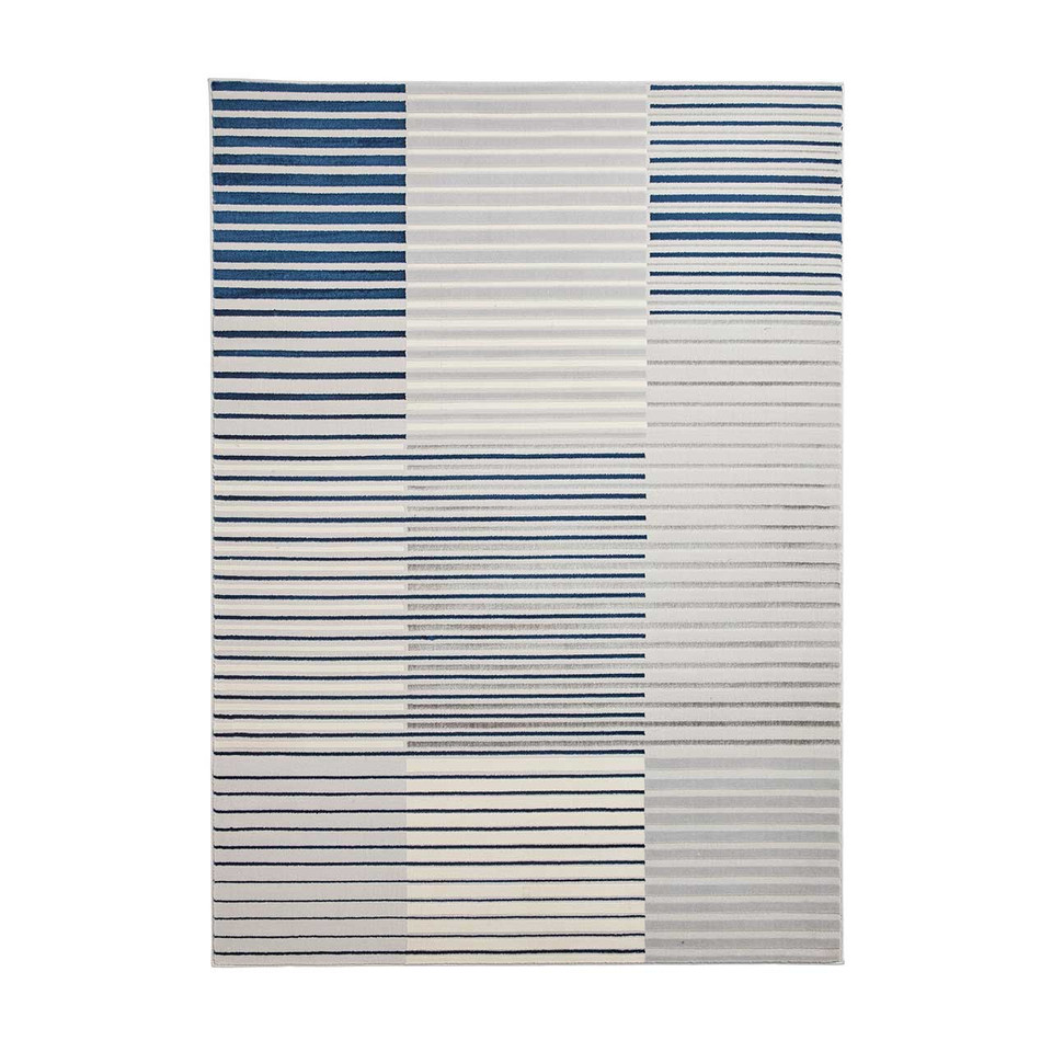 Apollo 2681 Grey Navy Rug
