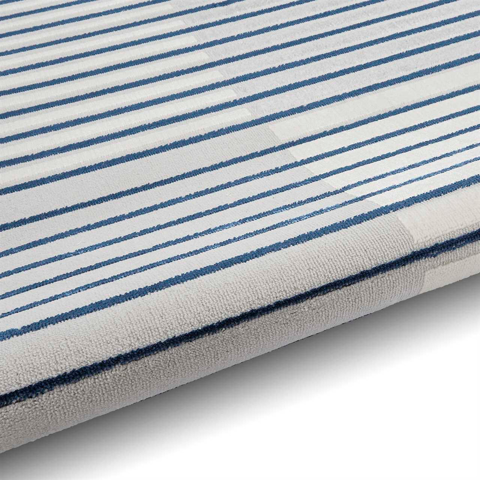 Apollo 2681 Grey Navy Rug