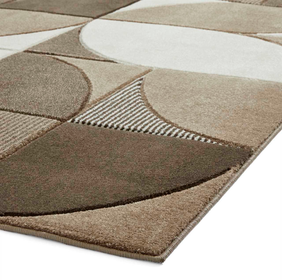 Matrix MT63 Beige Brown Rug