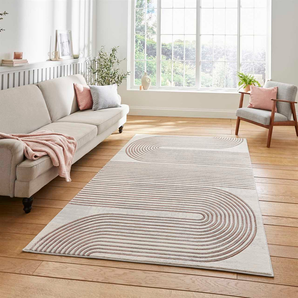Apollo 2683 Grey Rose Rug