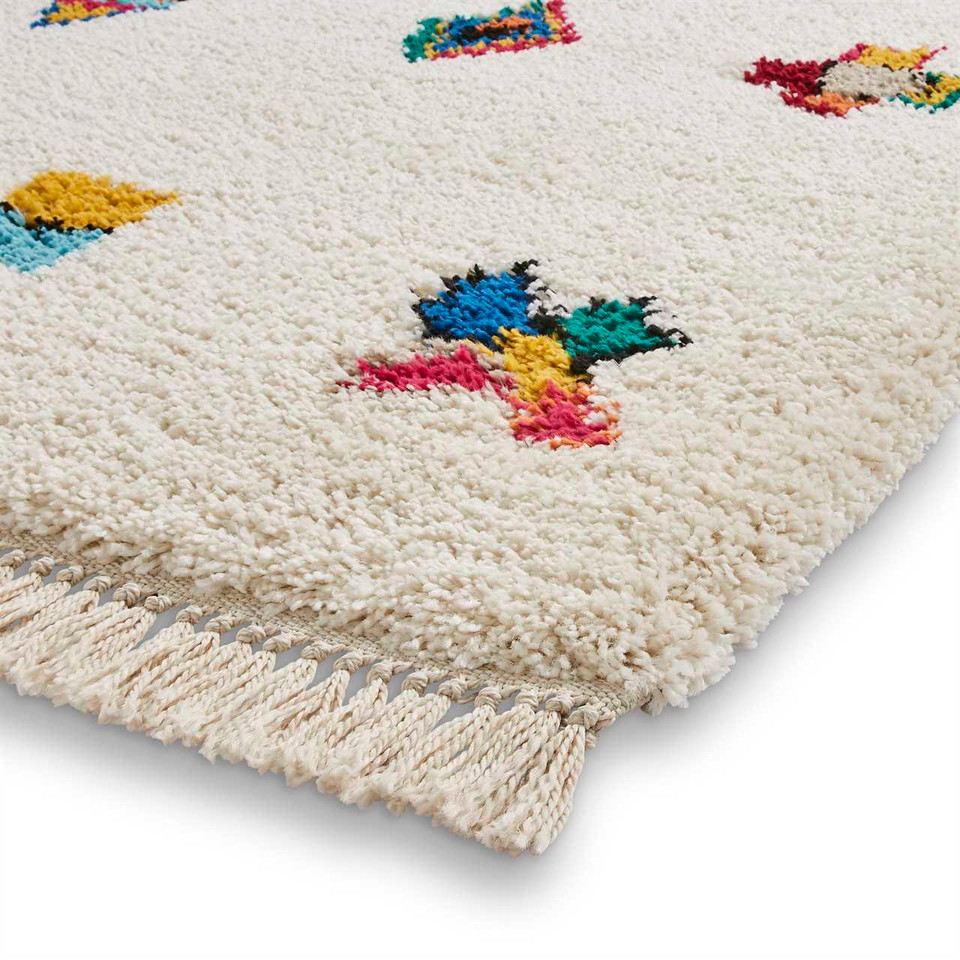 Boho A808 Multicolour Tribal Soft Rug