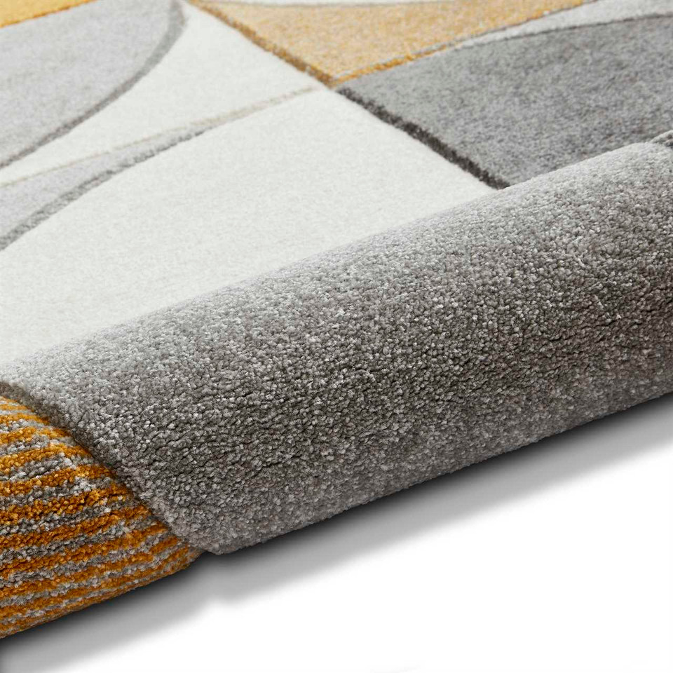 Matrix MT63 Grey Yellow Rug