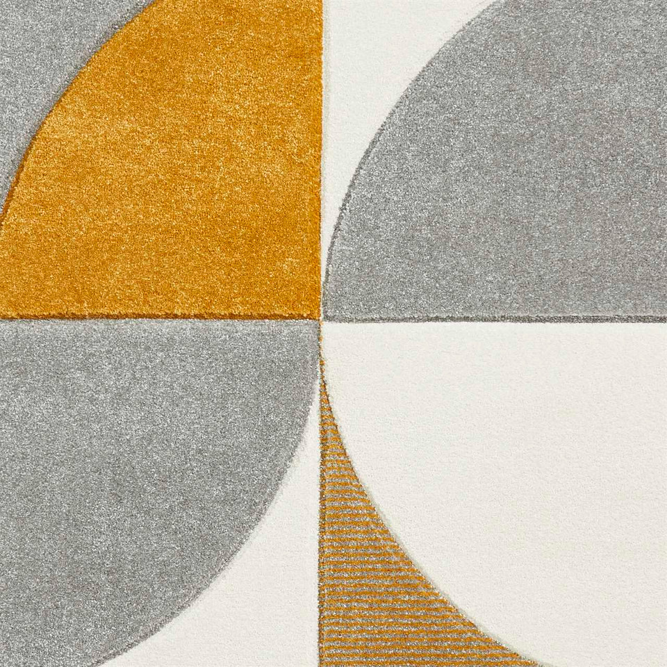 Matrix MT63 Grey Yellow Rug