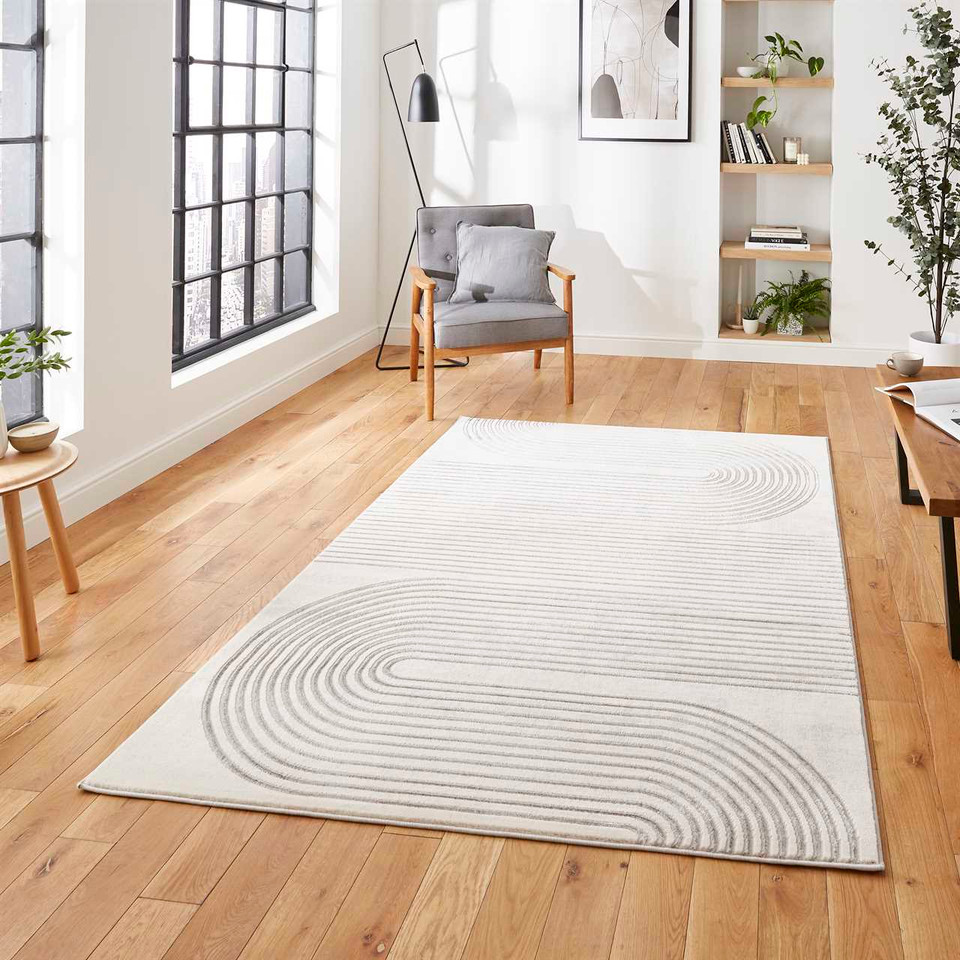 Apollo 2683 Grey Ivory Rug