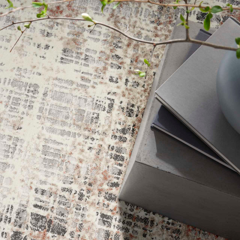 Calvin Klein Infinity 01 Rust Multi Rug