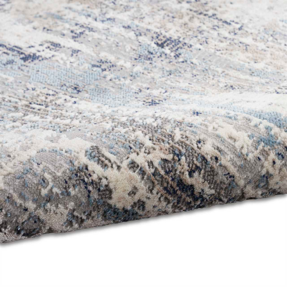 Calvin Klein Infinity 04 Ivory Grey Blue Rug