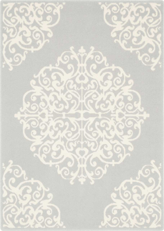 Brintons Galaxy Wakai Grey Wool Rug