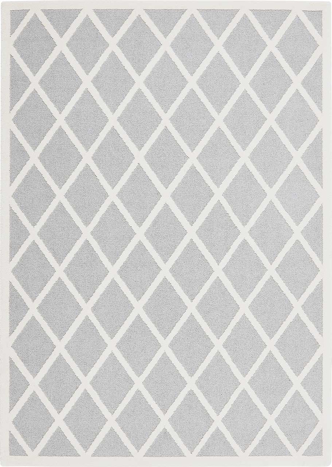 Brintons Galaxy Zaurakma Grey Wool Rug