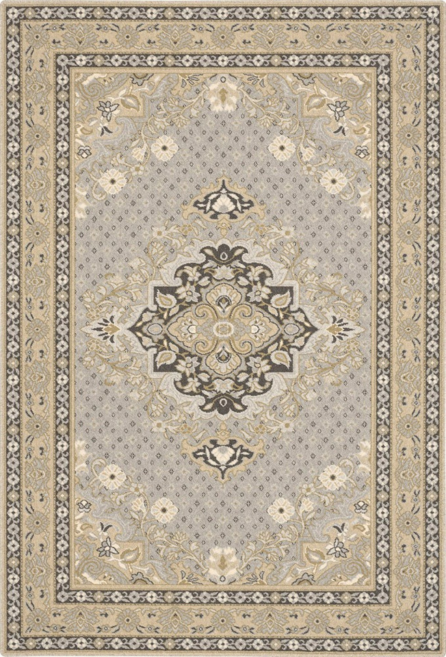 Brintons Tempo Natural Alofi Grey Wool Rug