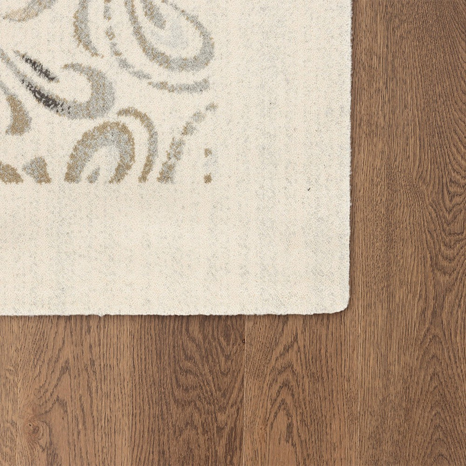Brintons Tempo Natural Tula Light Grey Wool Rug