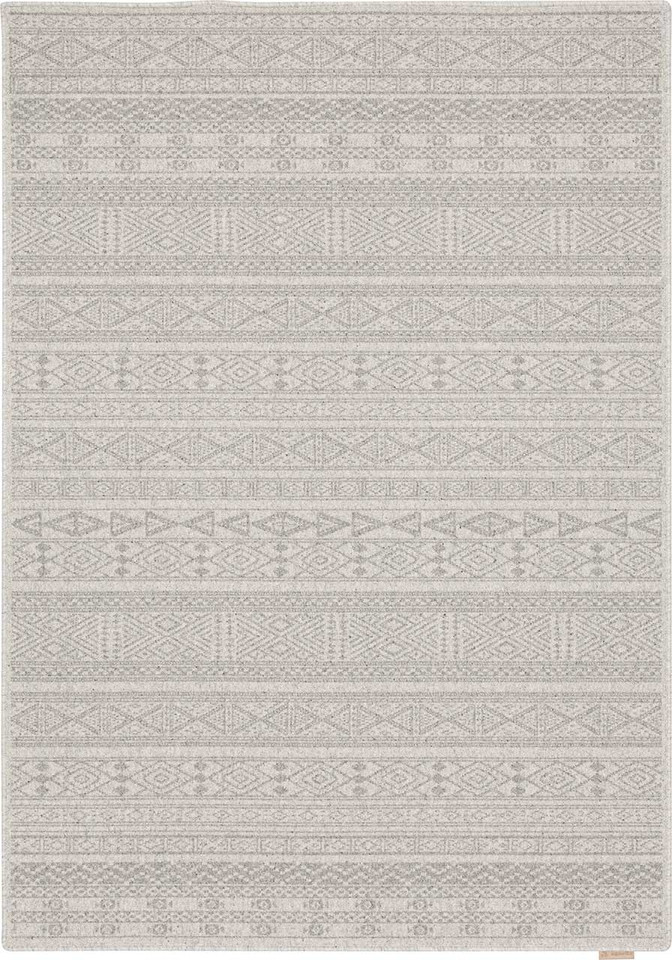 Brintons Noble Pera Light Grey Wool Rug