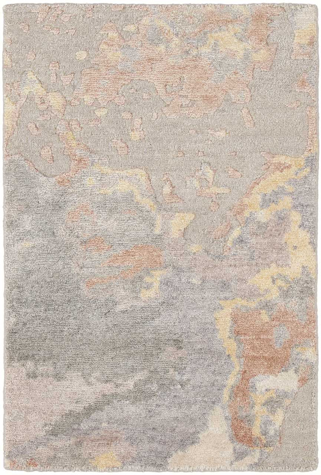 Luxury Silk Shadow SHA20 Golden Silver Premium Rug