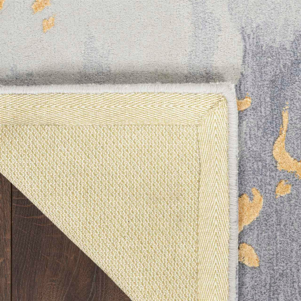 Prismatic PRS28 Grey Gold Wool Rug