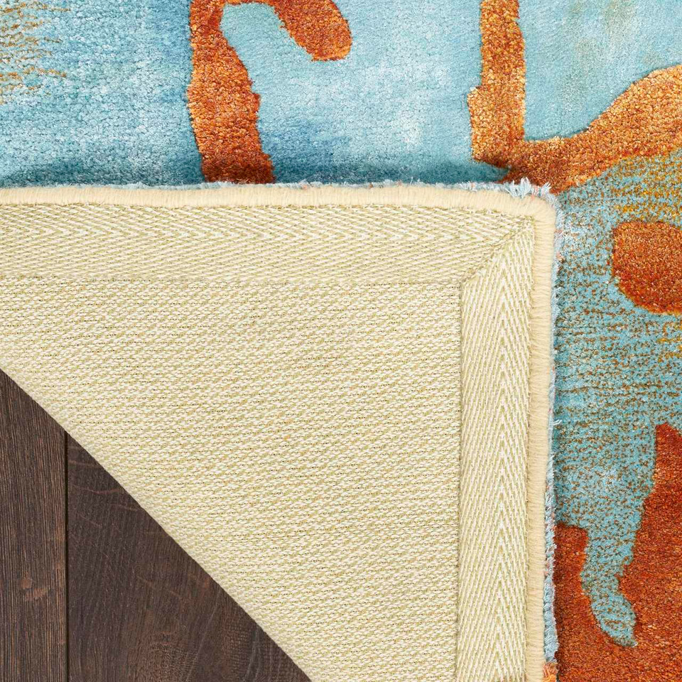 Prismatic PRS29 Golden Multicolour Wool Rug