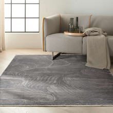 On Sale Calvin Klein Ck552 Balian Grey Rug 160x221cm