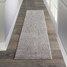 On Sale Kathy Ireland Royal Terrace KI45 Silver Rug 66x229cm