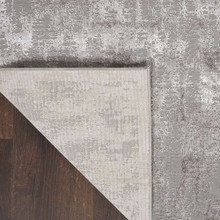 On Sale Kathy Ireland Royal Terrace KI45 Silver Rug 66x229cm