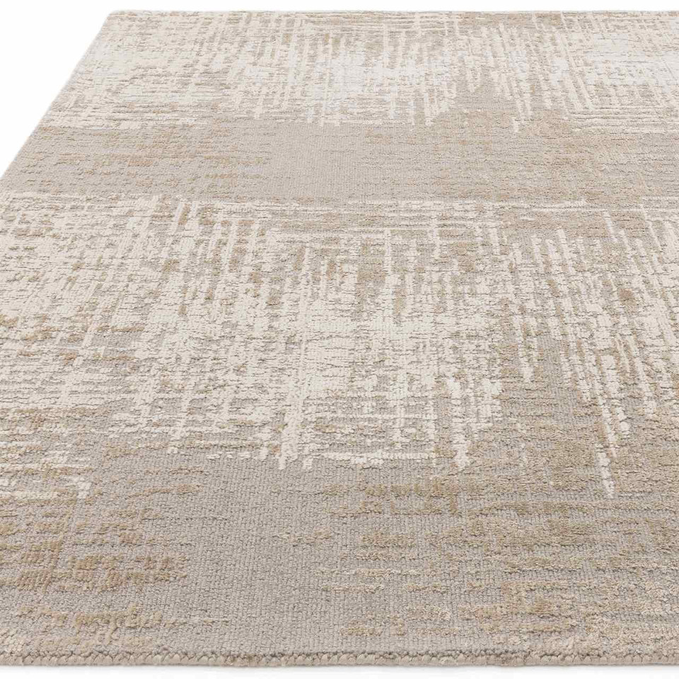 Torino Natural Ivory Premium Wool Rug