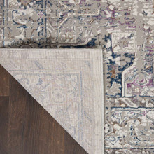 On Sale Kathy Ireland Royal Terrace KI46 Ivory Multi Rug 66x229cm