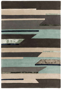 On Sale Matrix 63 Rhombus Blue Rug 200x300cm