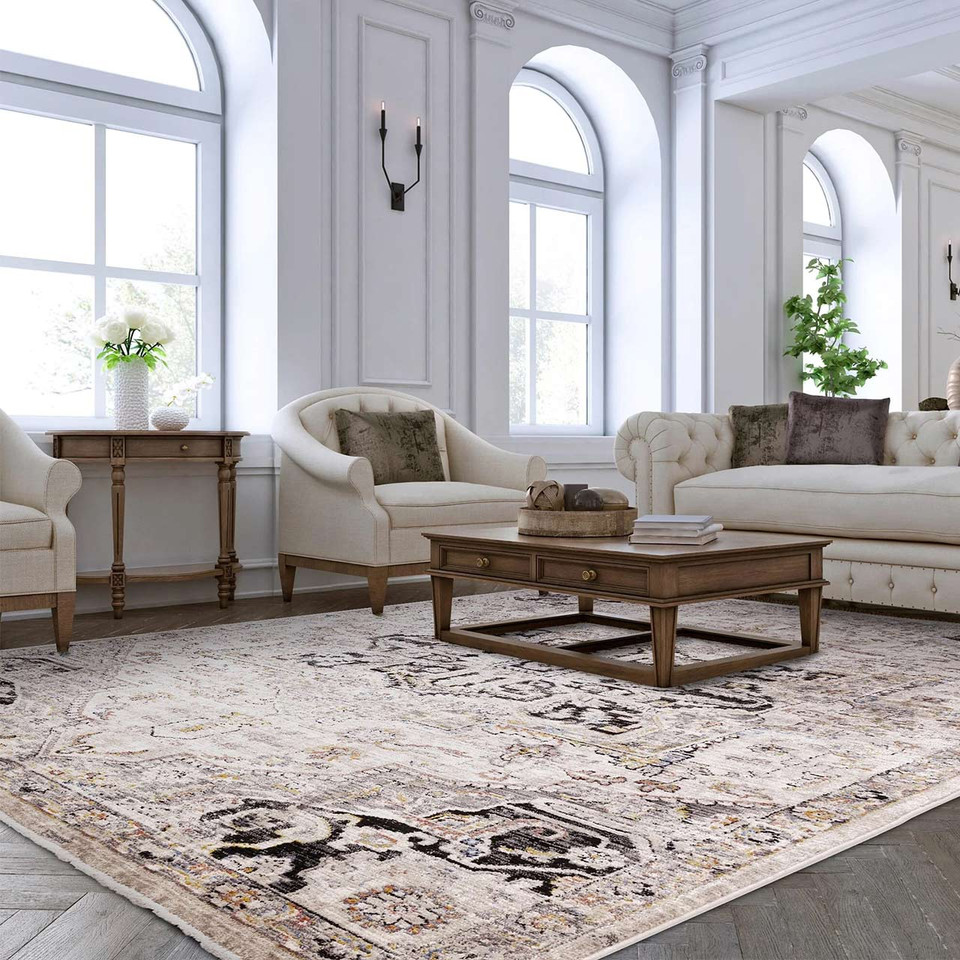 Sovereign Persian Style Rug Antique Medallion