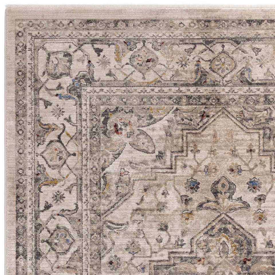 Sovereign Persian Style Rug Ash Medallion