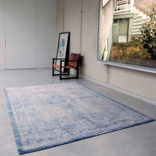 On Sale Grey Jeans 9065 Fading World Medallion Rug 200x280cm