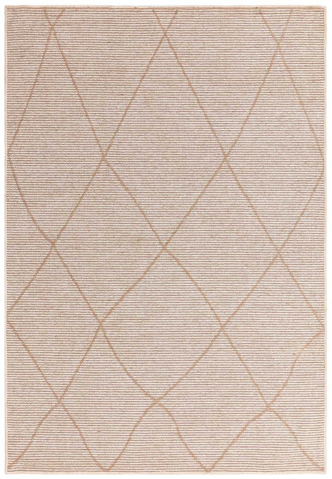 Mulberry Cream Jute Chenille Thin Rug