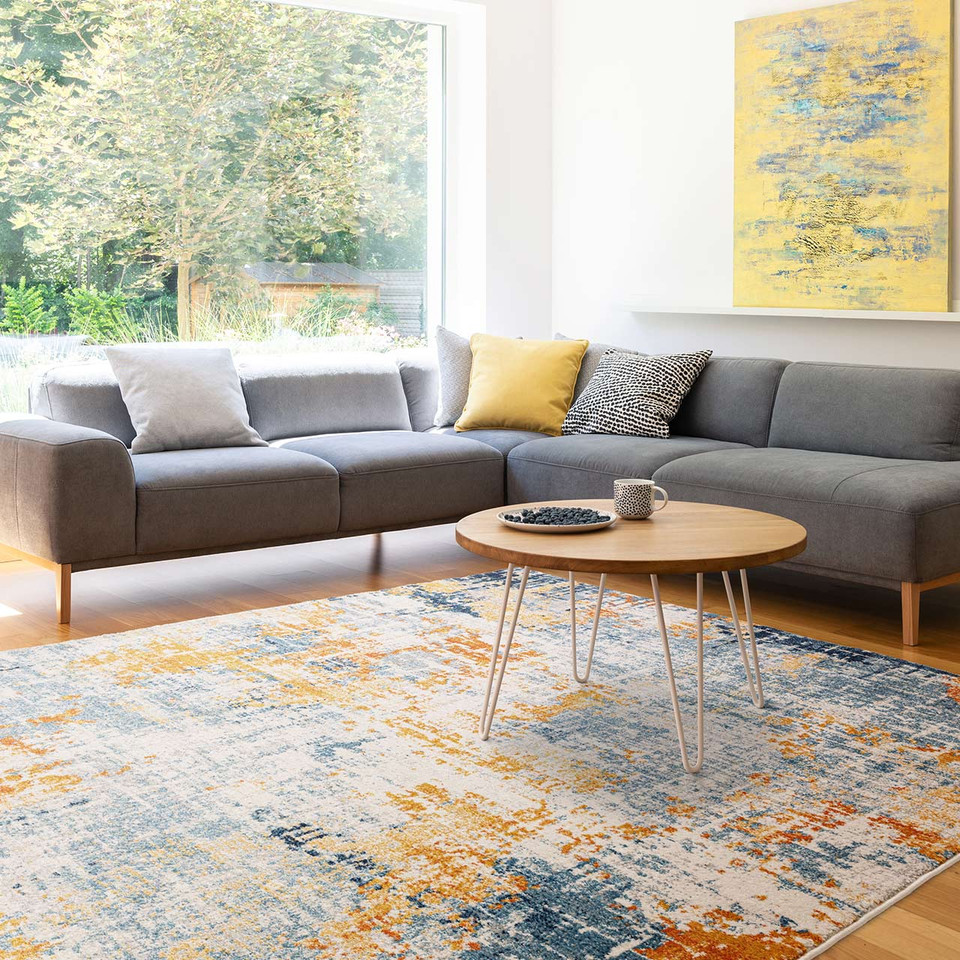 Nova Illusion NV39 Autumn Blue Rug