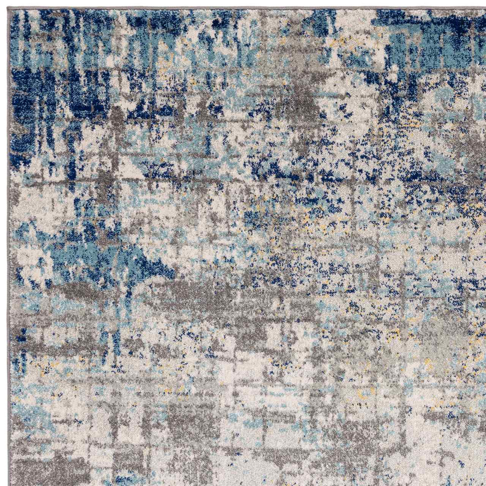 Nova Illusion NV40 Blue Abstract Rug