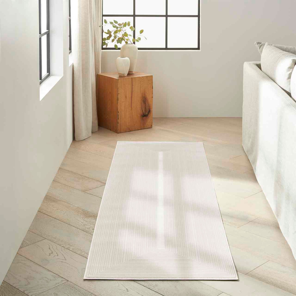 Calvin Klein Irradiant Ivory Rug