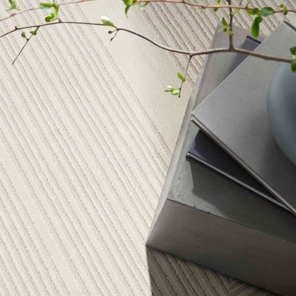 Calvin Klein Irradiant Ivory Rug