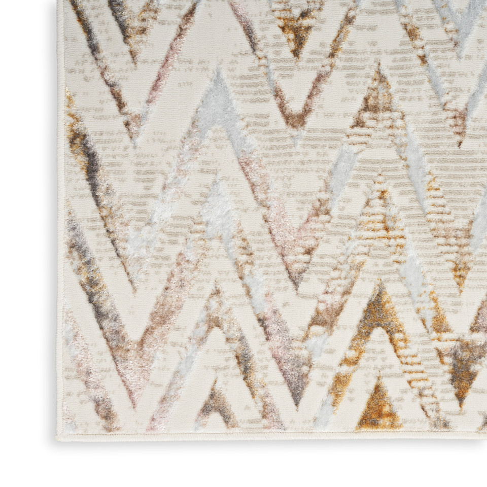 Glitz GLZ05 Multicolour Luxury Glossy Rug