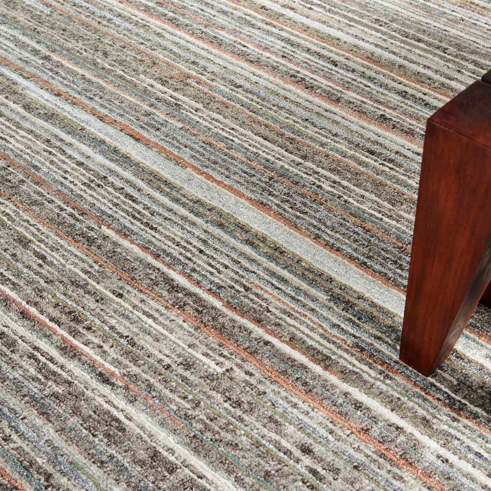 Plateau Grey Green Hand Knotted Rug