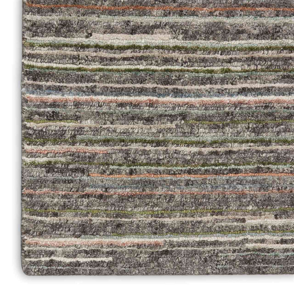 Plateau Grey Green Hand Knotted Rug