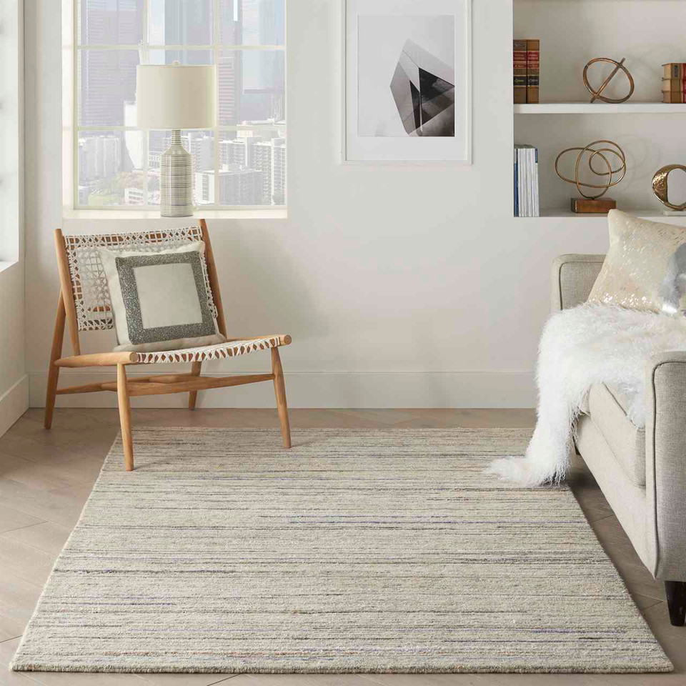 Plateau Ivory Hand Knotted Rug