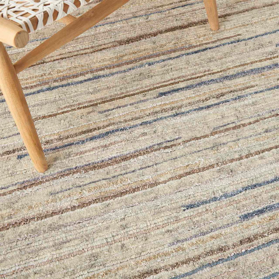 Plateau Ivory Hand Knotted Rug