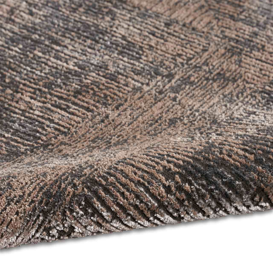Calvin Klein Irradiant Black Ivory Rug