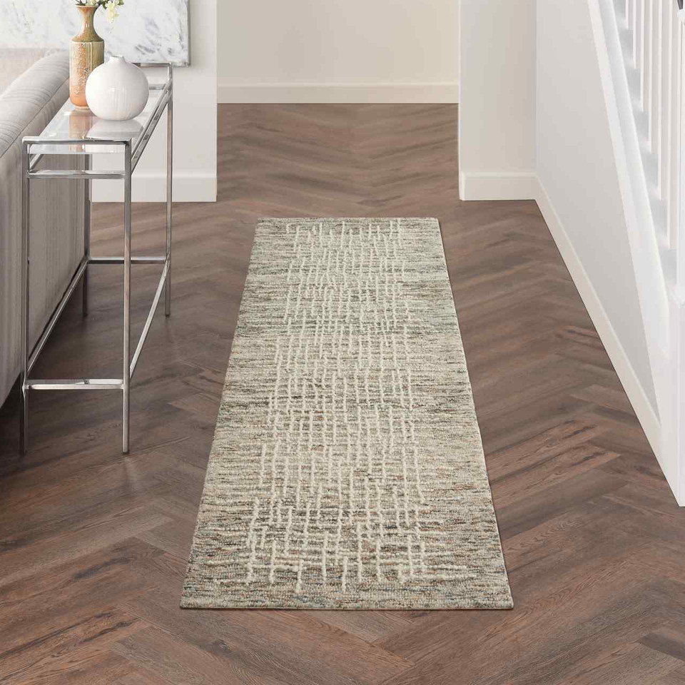 Colorado CLR03 Ivory Multicolour Wool Rug