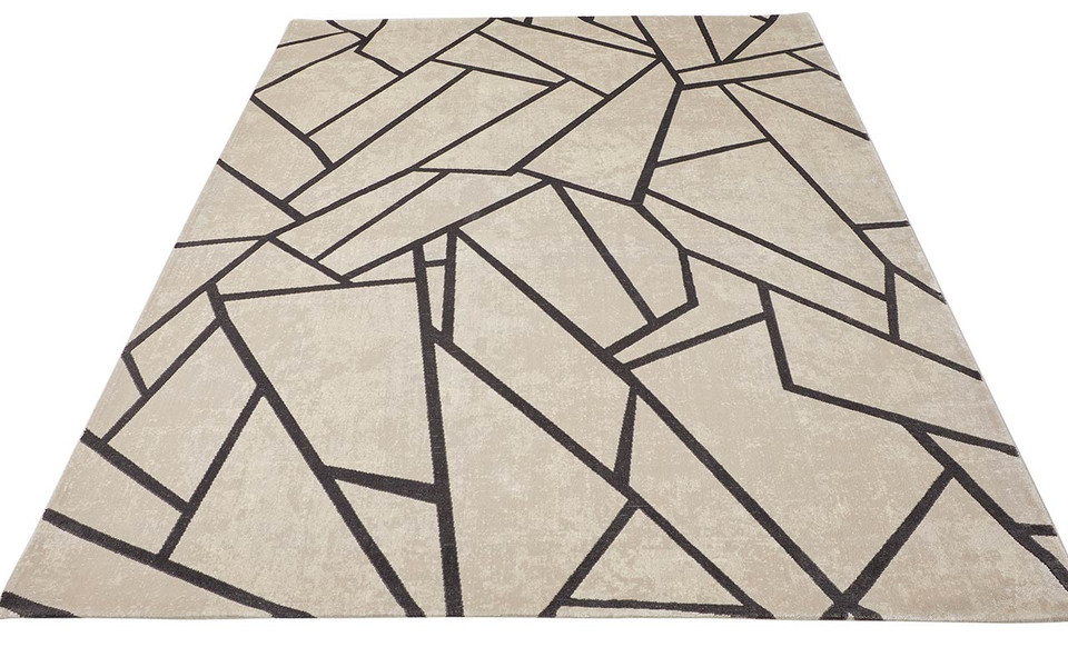 Lugano LUG06 Silky Modern Abstract Rug