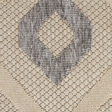 On Sale Cozumel Outdoor Cream CZM02 Rug 66x229cm runner