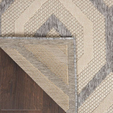 On Sale Cozumel Outdoor Cream CZM02 Rug 66x229cm runner