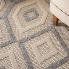 On Sale Cozumel Outdoor Cream CZM02 Rug 66x229cm runner