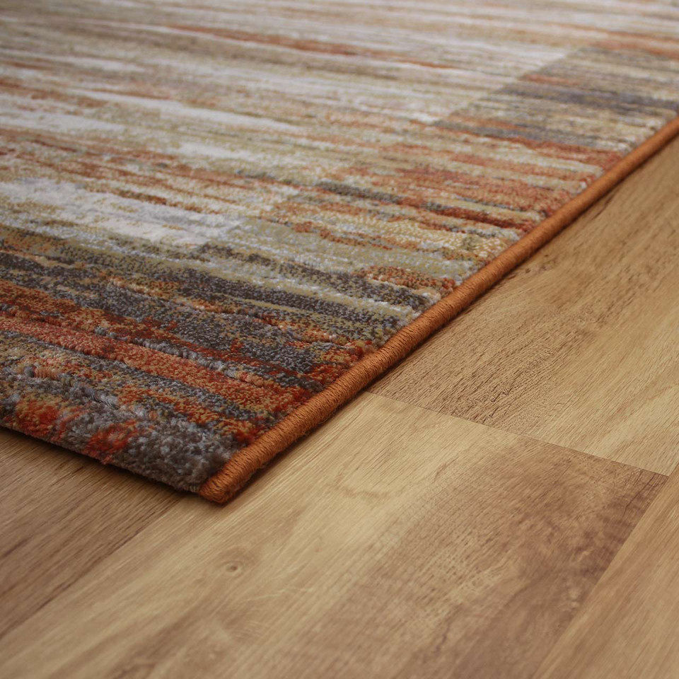 Abstract Modern Rustic Galleria Rug 9248