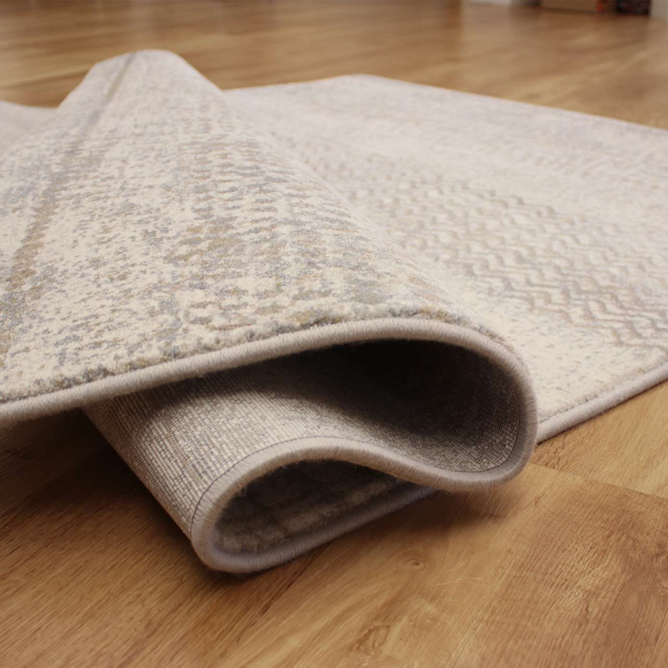 Natural Grey Hardwearing Floor Rug Galleria 9293